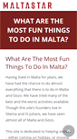 Mobile Screenshot of maltastar.com